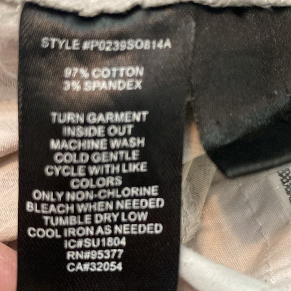 Anthropologie x Sanctuary Cotton Engineer Stripe Wanderer Cargo Pants Size 30 - Picture 11 of 11